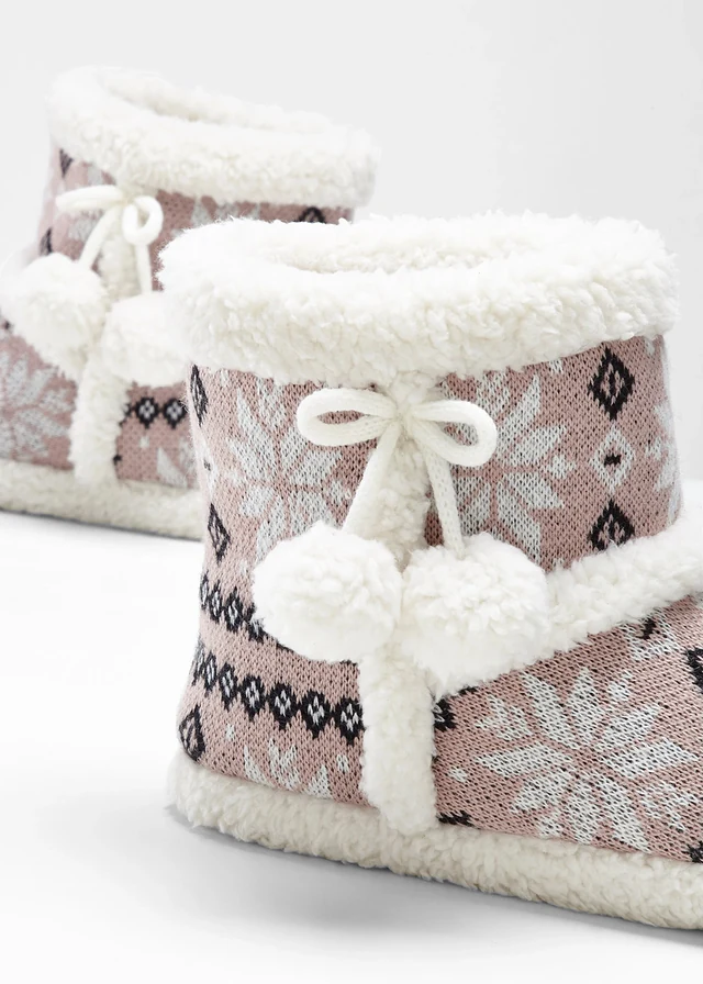 Chaussons, Couleur: rose vintage