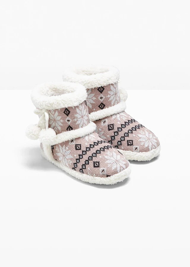 Chaussons, Couleur: rose vintage
