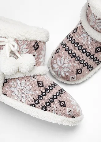 Chaussons • rose vintage • Boutique bonprix