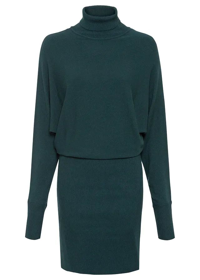 Pletené šaty z viskózového mixu