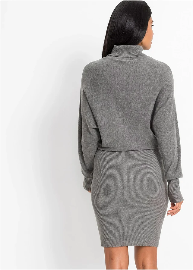 Robe en maille • gris chiné • product-page.page-title-suffix