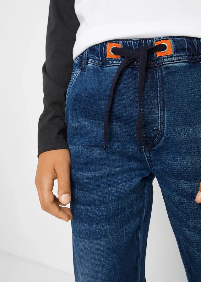 Jogging jeans, regular fit, tapered • blue stone • product-page.page-title-suffix