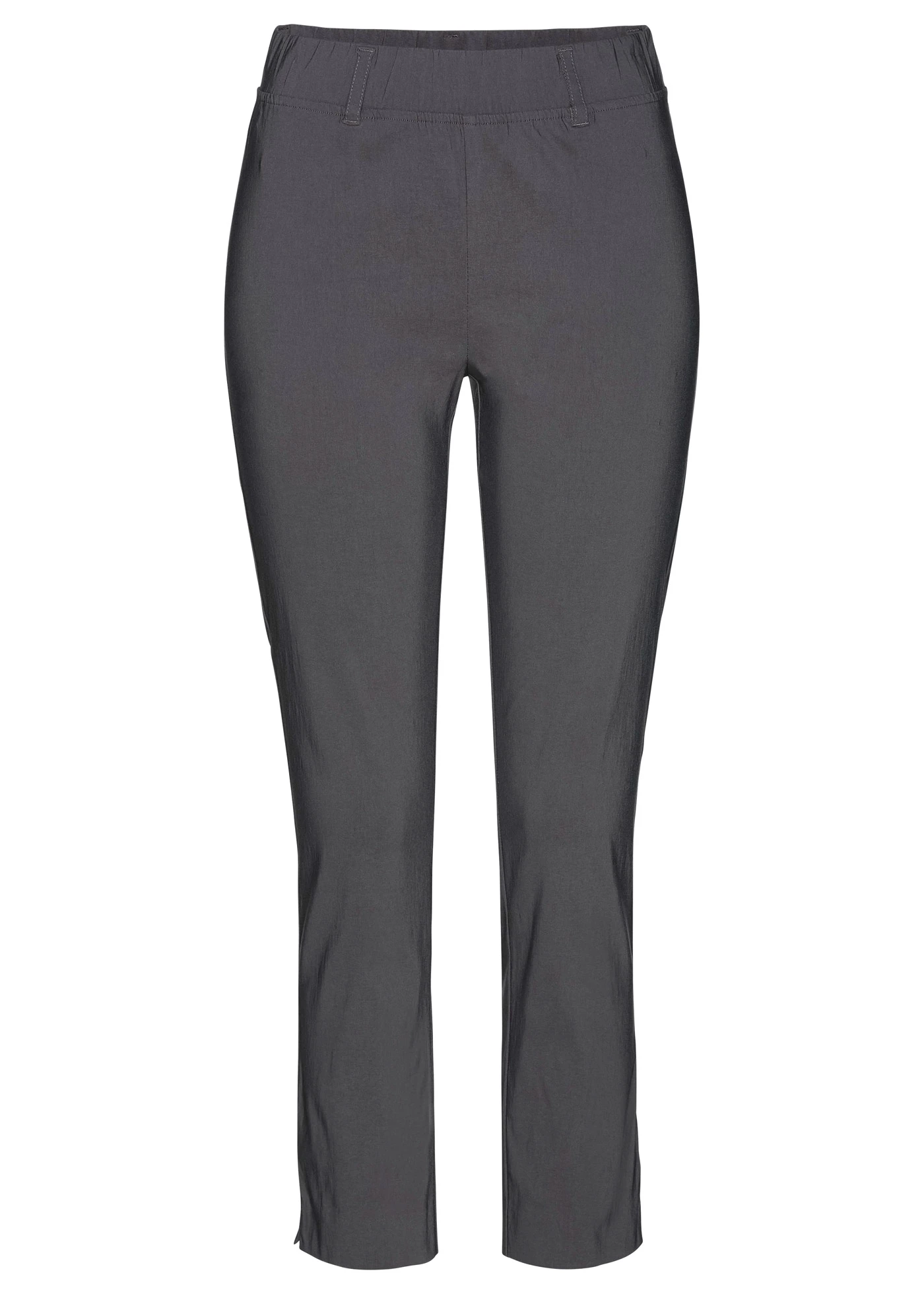 Pantaloni 7/8 bengalină • gri închis • magazin bonprix