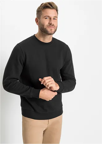 Sweat regular, Couleur: noir