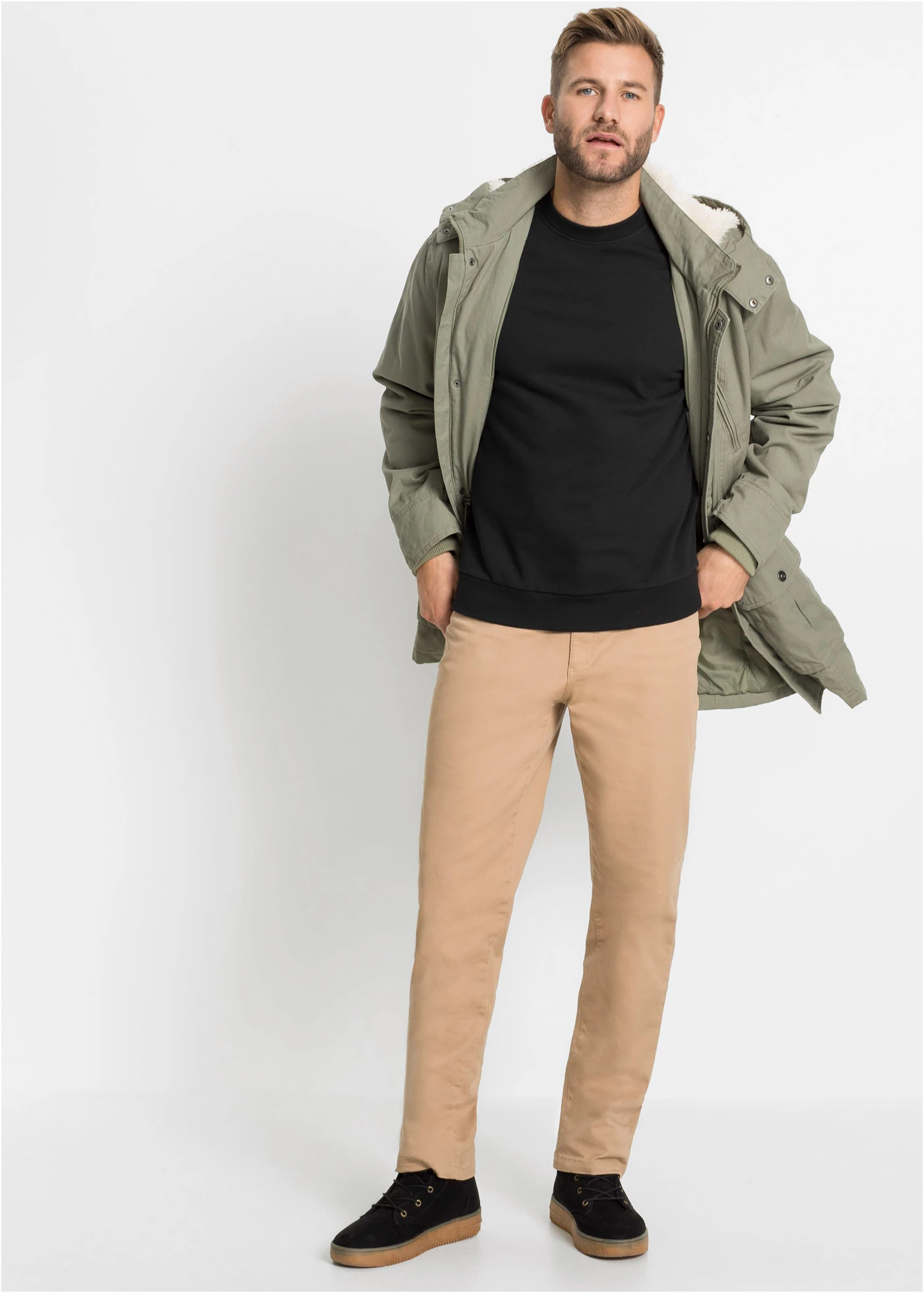 Mikina Regular Fit • čierna • obchod bonprix