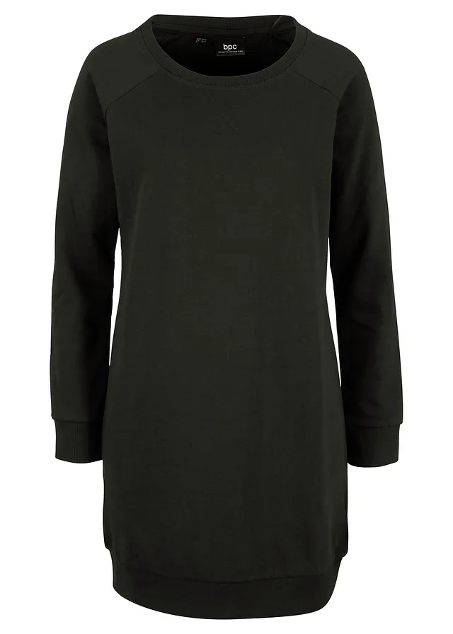 Robe sweat • noir • Boutique bonprix