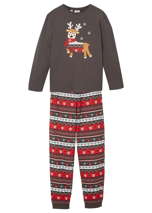 Pijama copii cu bumbac bio (2 piese/set)