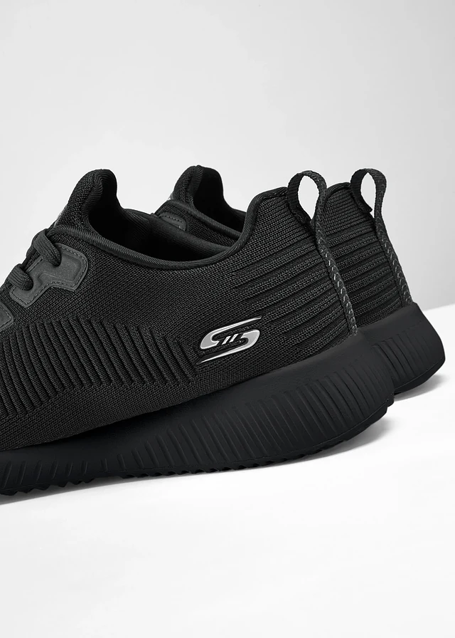 Sneakers Skechers confortables à mémoire de forme, Couleur: noir