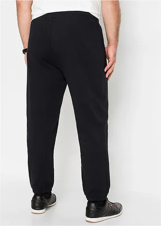 Joggingbroek (set van 2), Kleur: zwart+antraciet gemêleerd