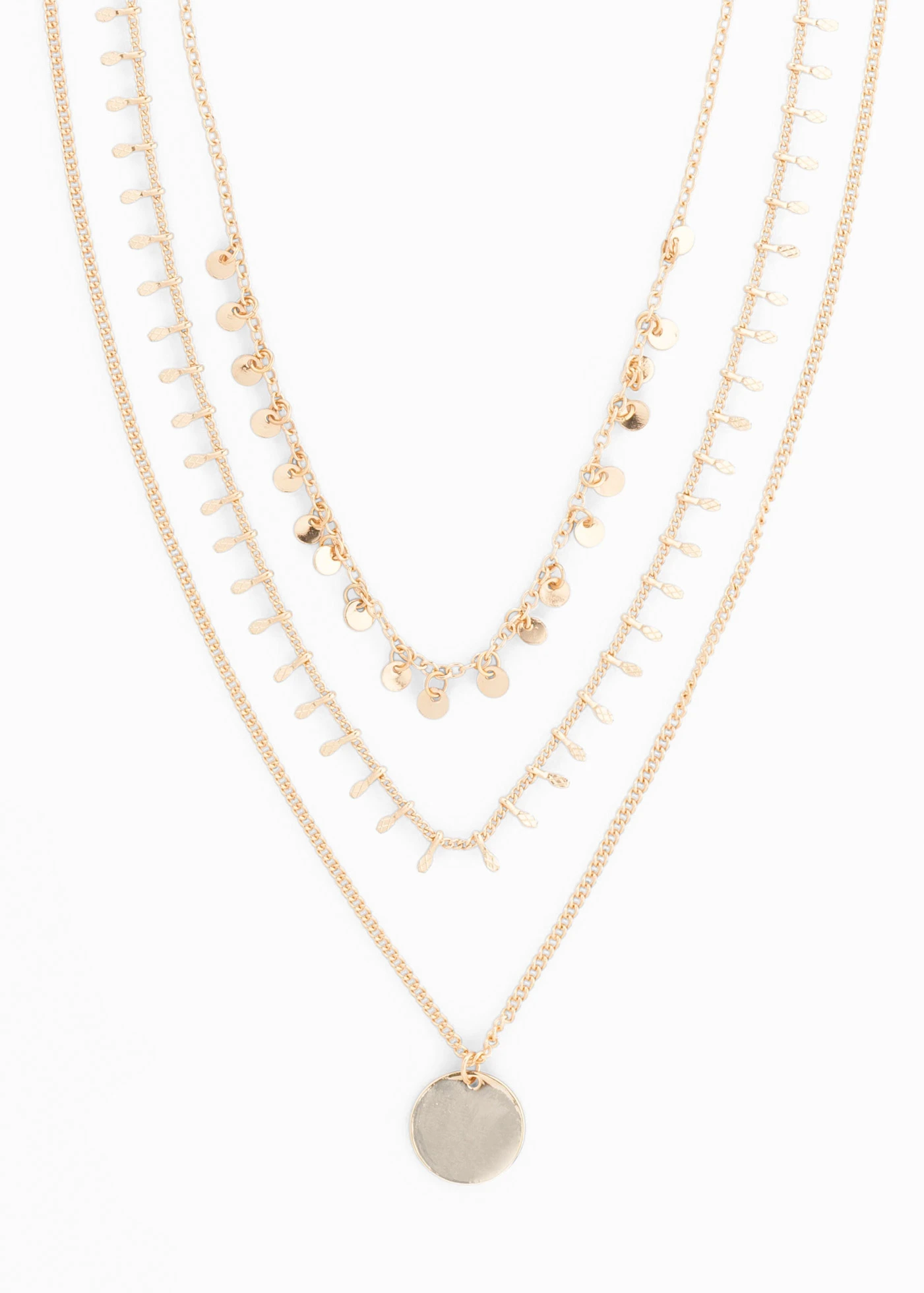 Lanț cu mai multe șiraguri • auriu • magazin bonprix