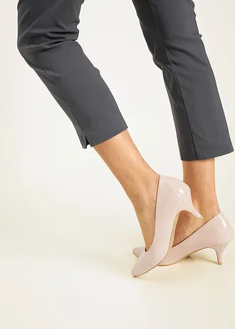 7/8 broek van bengaline • leisteengrijs • bonprix online shop