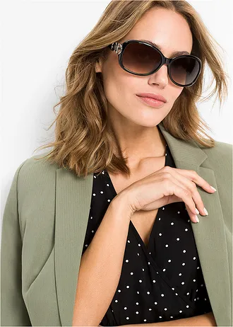 Lunettes de soleil • noir/argenté • Boutique bonprix