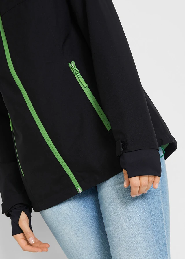 Veste imperméable à détails réfléchissants • noir • product-page.page-title-suffix