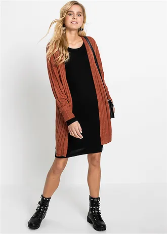 Gebreide jurk, Kleur: zwart