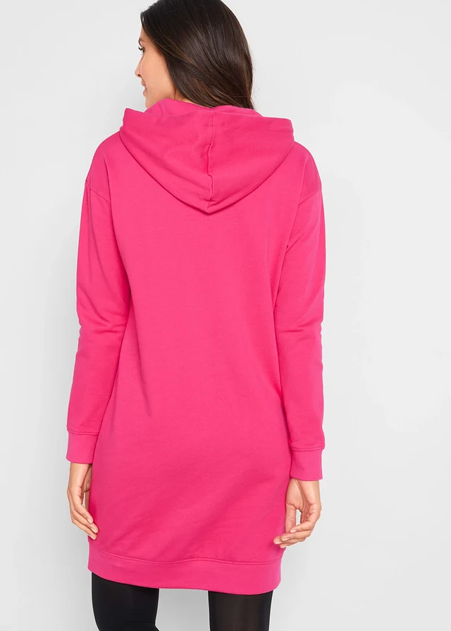 Robe sweat, Couleur: magenta