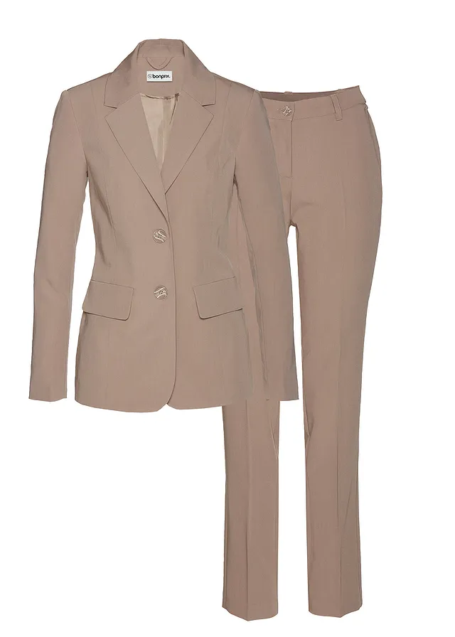 Broekpak • taupe • bonprix online shop