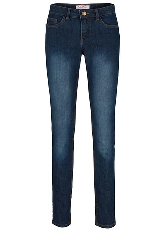 Jeansy skinny ze stretchem, mid waist