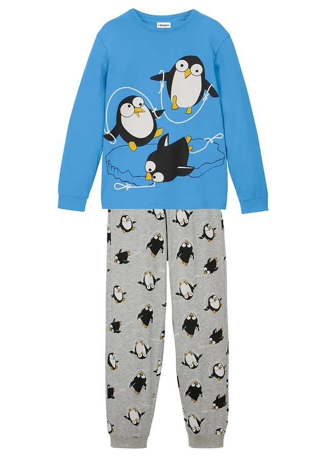 Pijama cu bumbac organic moale (set/2 buc.)