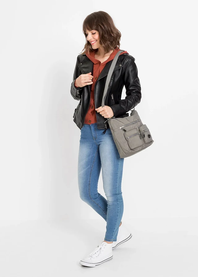 Sac à bandoulière avec poches extérieures • gris • product-page.page-title-suffix