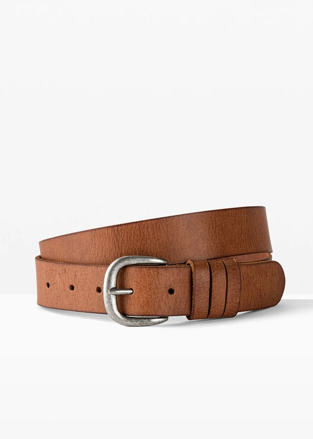 Leren riem, Kleur: cognac