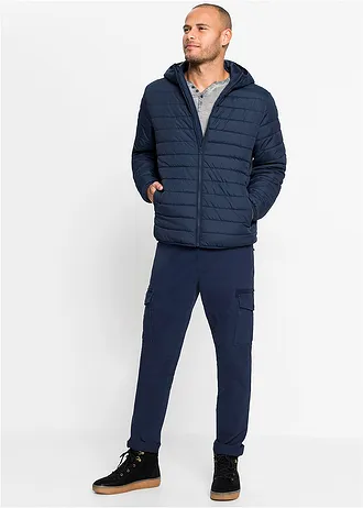 Gewatteerde jas van gerecycled polyester • donkerblauw • bonprix online shop