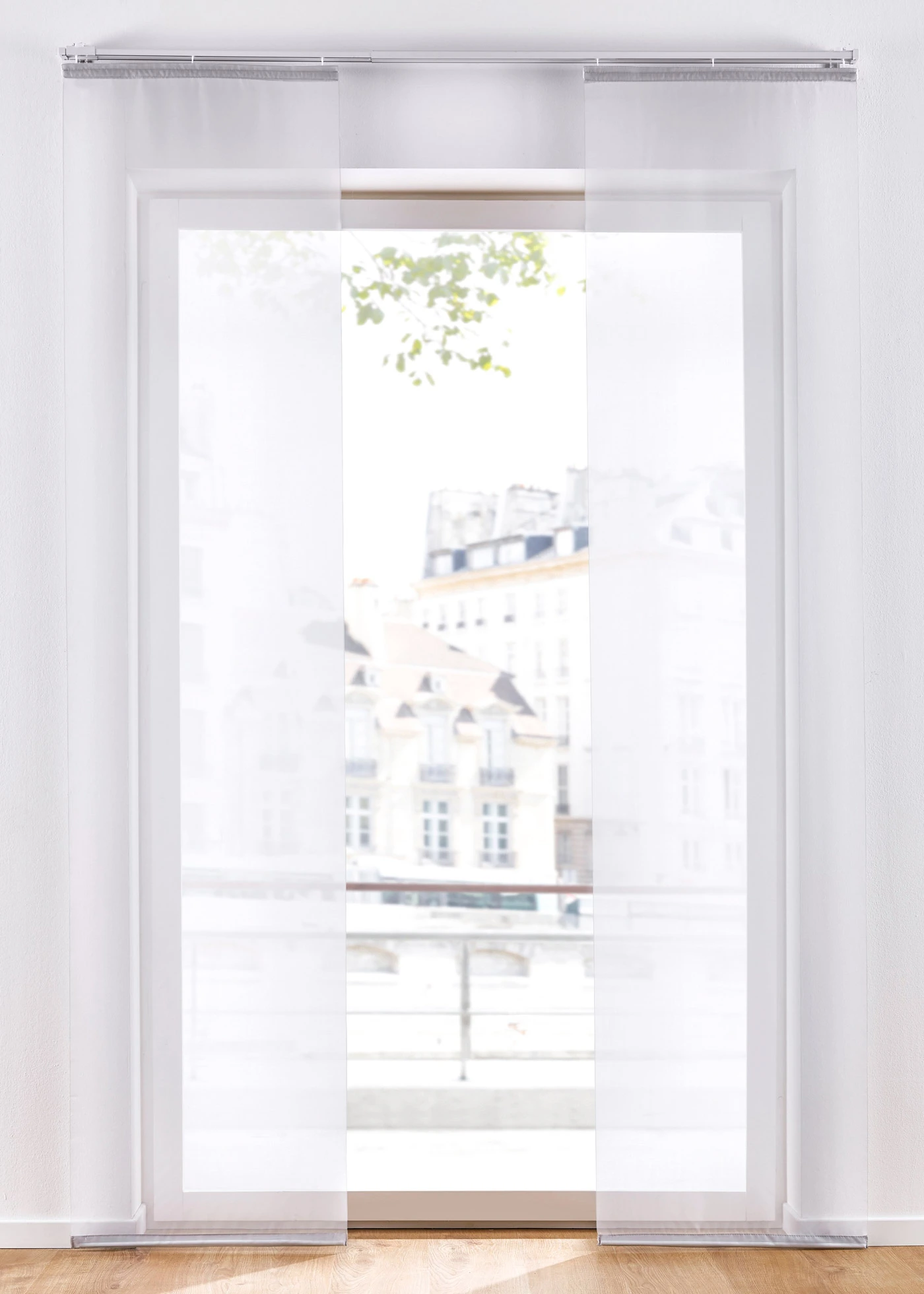 Posuvná záclona z lehkého voálu (1 ks v balení) • bílá • bonprix obchod