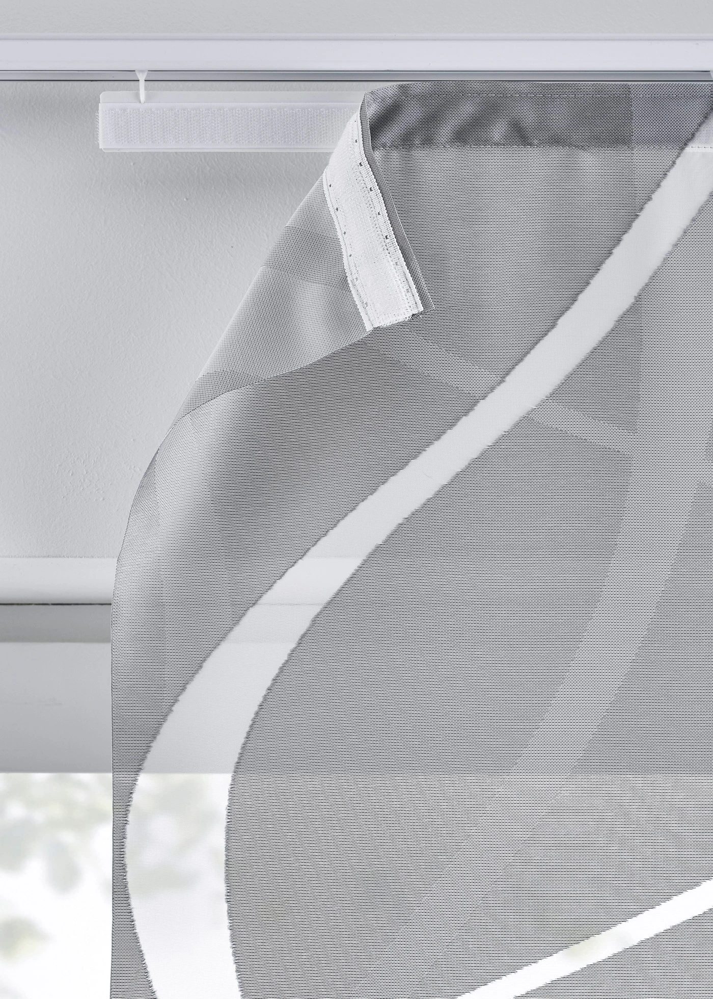 Japonská stěna se vzorem vln (1ks v balení) • stříbrnošedá • bonprix obchod