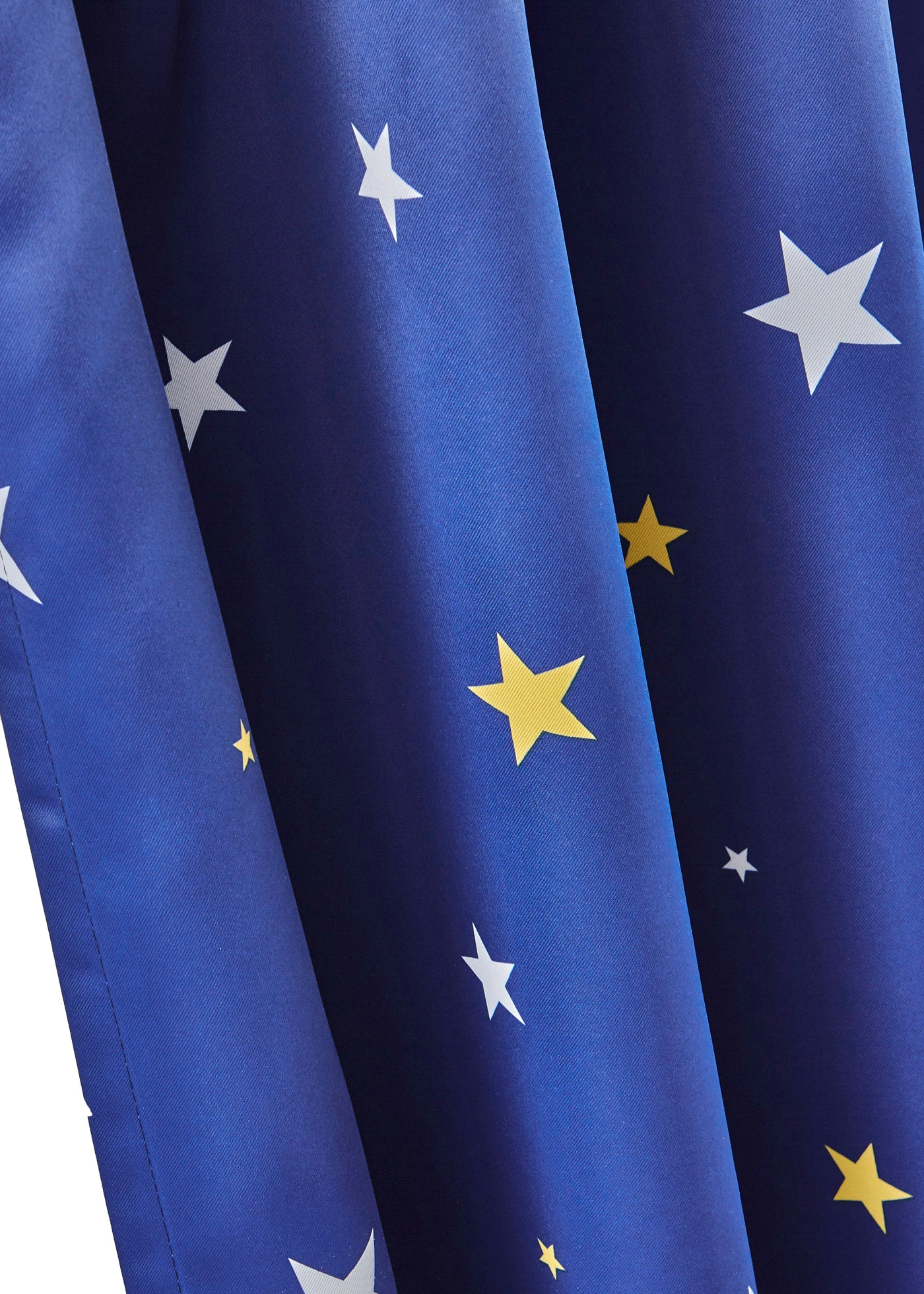 Rideau occultant imprimé des 2 côtés, aussi en XXL (1 pce) • bleu nuit • Boutique bonprix