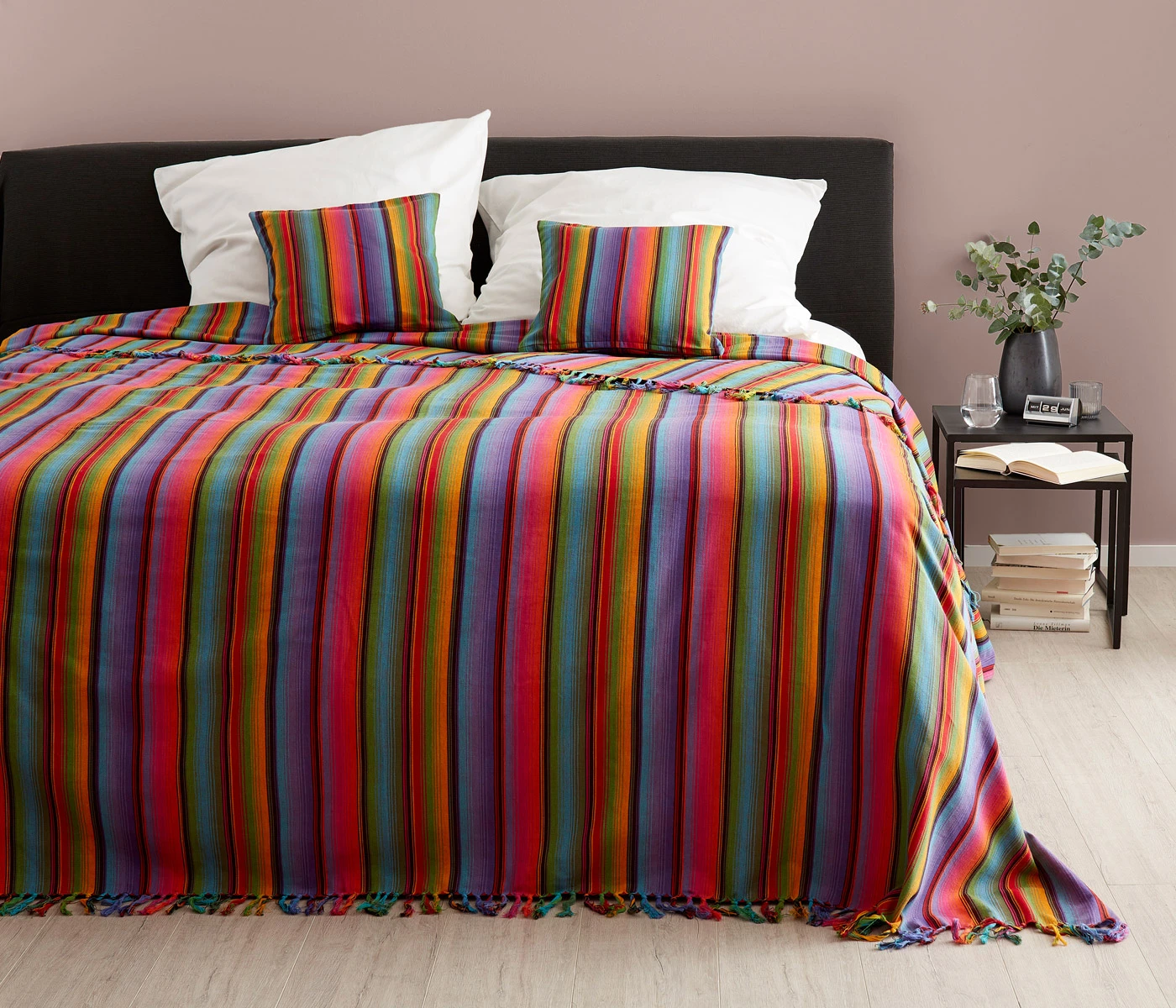 Obliečka na vankúš s pásmi (2 ks) • pestrá • obchod bonprix