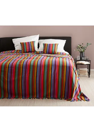 Față de pernă cu model în dungi (set 2 buc.) • multicolor • magazin bonprix