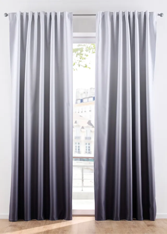 Draperie de întunecare cu degrade cromatic (1 buc.)