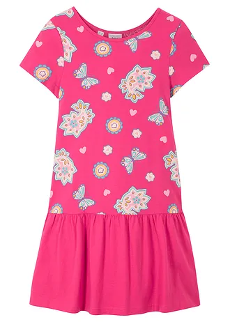 Šaty z čisté organické bavlny • pink • bonprix obchod