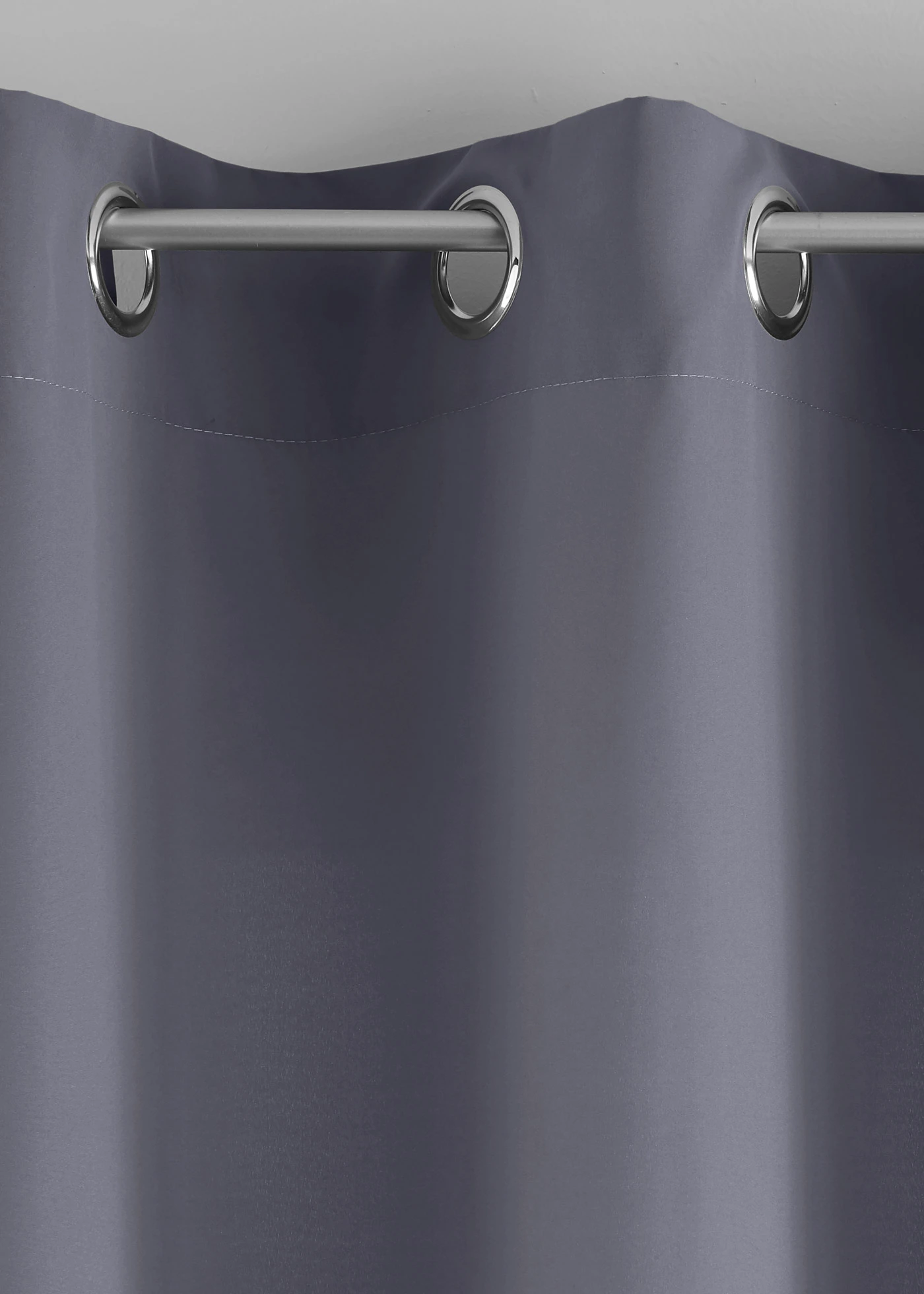 Gordijnen van microvezel (2 stuks) • antraciet • bonprix online shop