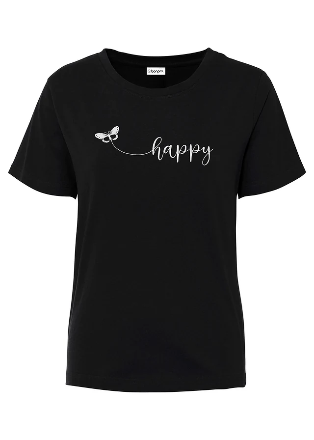 T-shirt van katoen