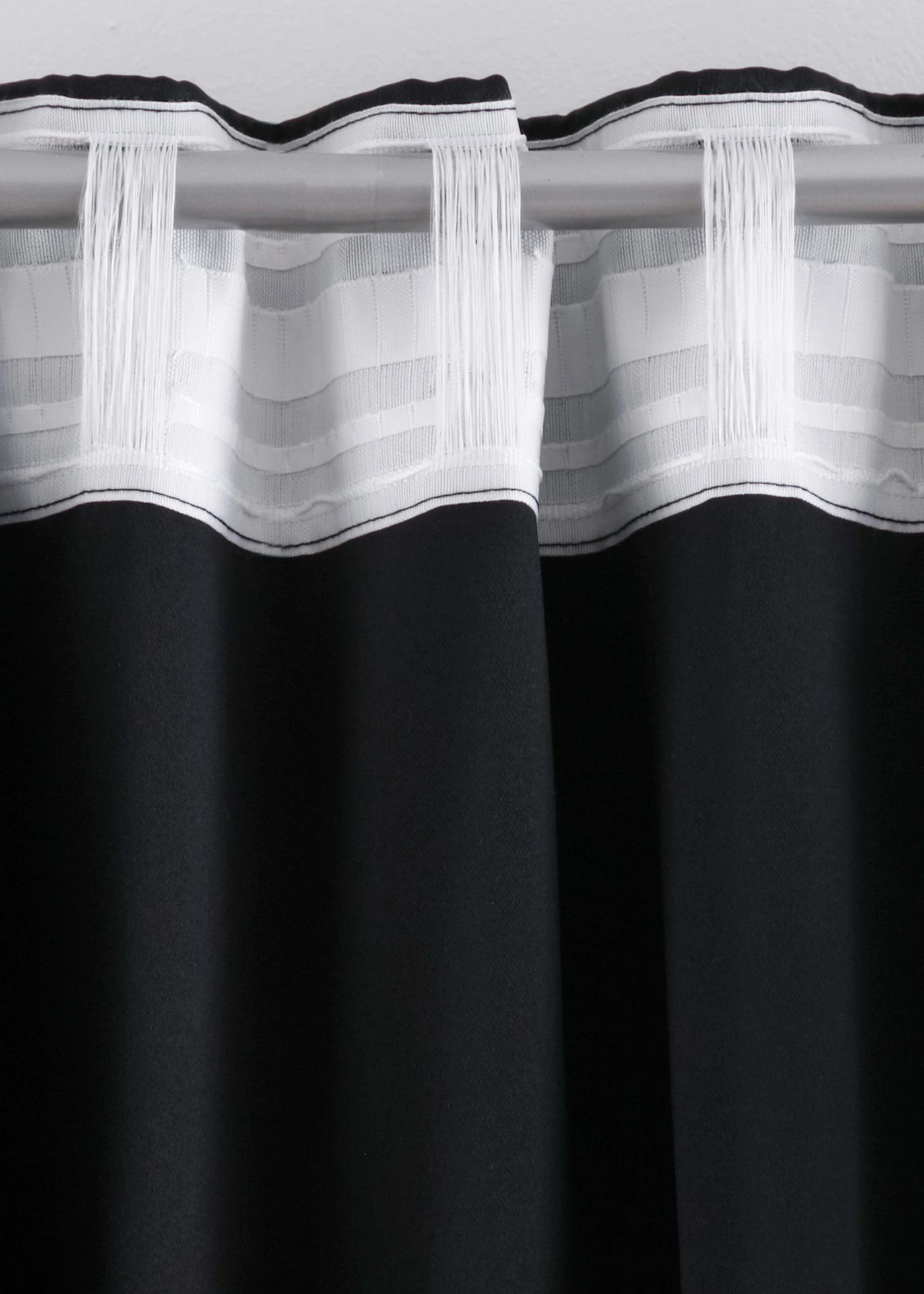 Rideau obscurcissant (1 pce), nombreuses tailles • noir • Boutique bonprix