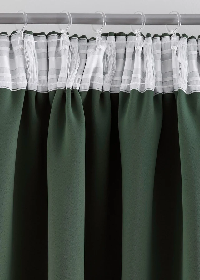 Rideau obscurcissant (1 pce), nombreuses tailles • olive • product-page.page-title-suffix