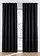 Zatemňovací závěs, mnoho velikostí (1 ks v balení), barva: černá