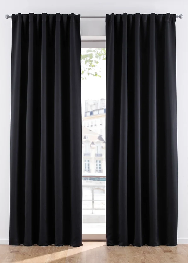 Rideau obscurcissant (1 pce), nombreuses tailles