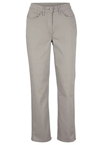 Strečové džíny s rovnými nohavicemi, Mid Waist