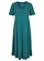 Robe midi en jersey coton, Couleur: vert poivre uni