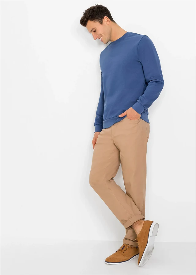 Mikina se střihem Regular Fit • světlá indigo • bonprix obchod
