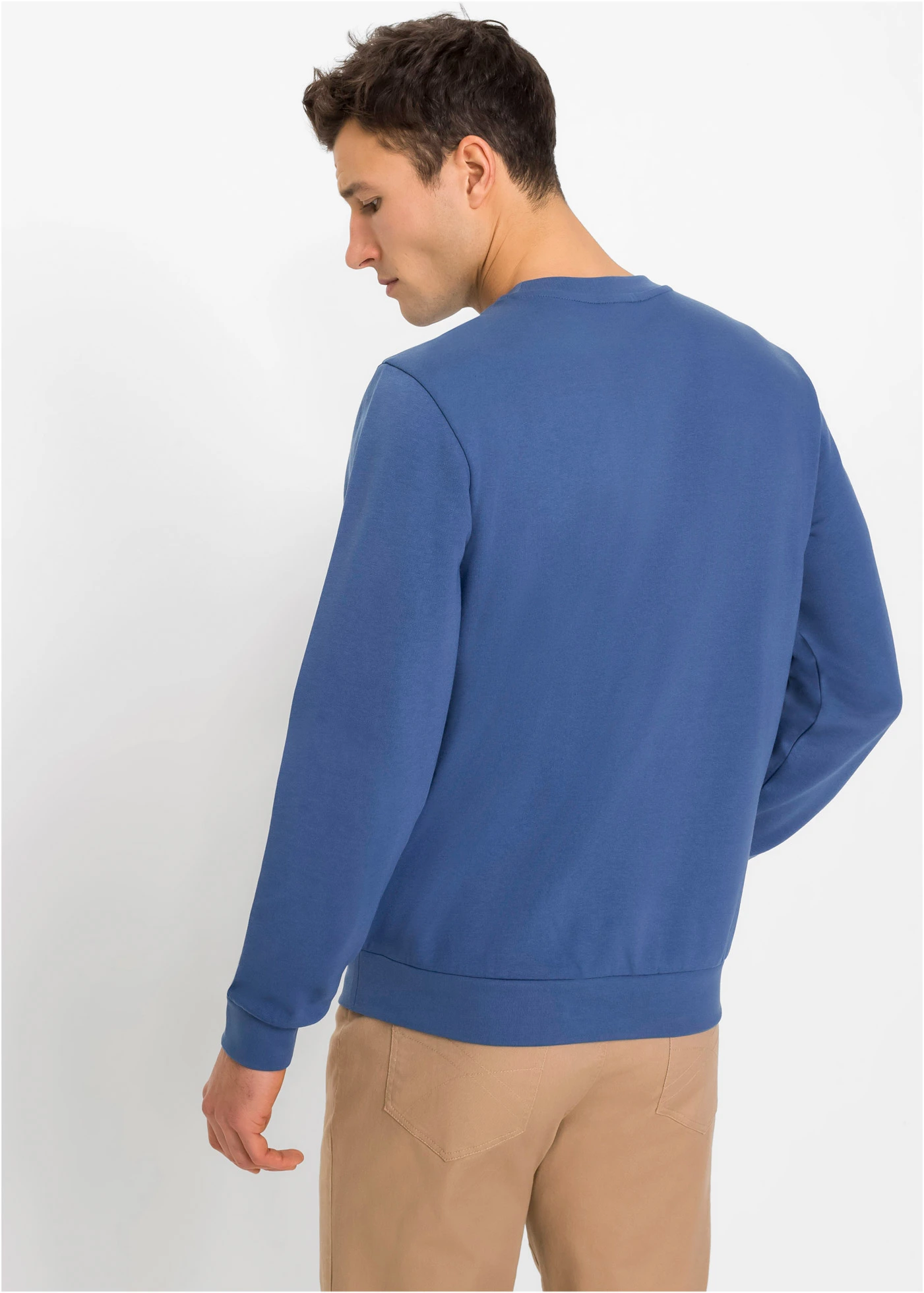 Mikina se střihem Regular Fit • světlá indigo • bonprix obchod
