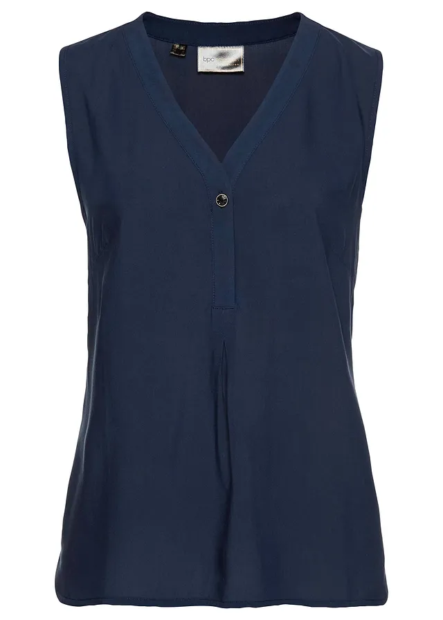 Top en viscose • bleu foncé • Boutique bonprix