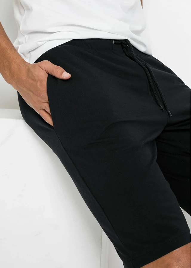 Lot de 2 shorts en jersey • noir/anthracite chiné • product-page.page-title-suffix