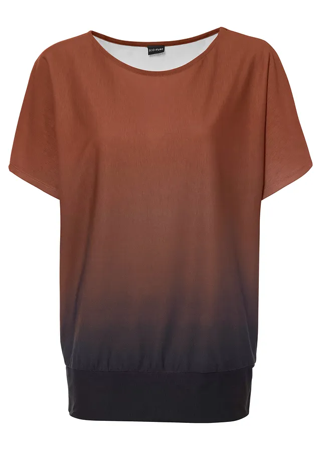 Tričko s farebným prielivom