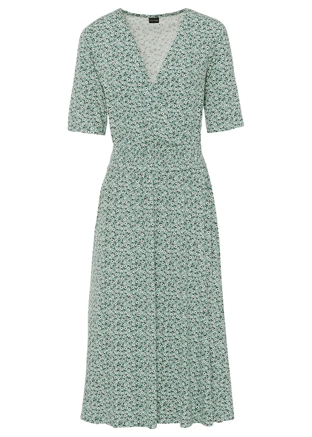 Džersejové šaty z viskózového mixu