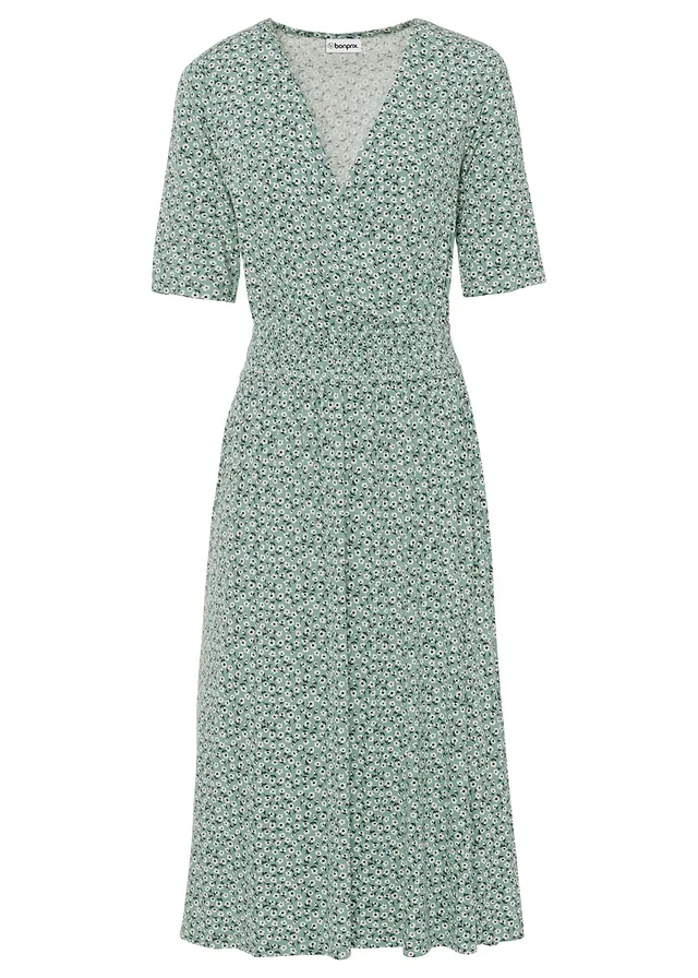 Rochie din jerse din amestec cu viscoză