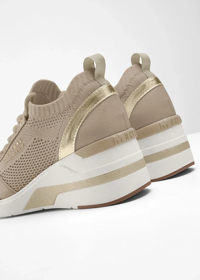 Baskets compensées Mustang • beige • product-page.page-title-suffix