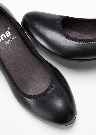 Lodičky značky Jana, pohodlná šířka • černá • bonprix obchod