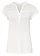 Henley shirt in een viscosemix, Kleur: wolwit